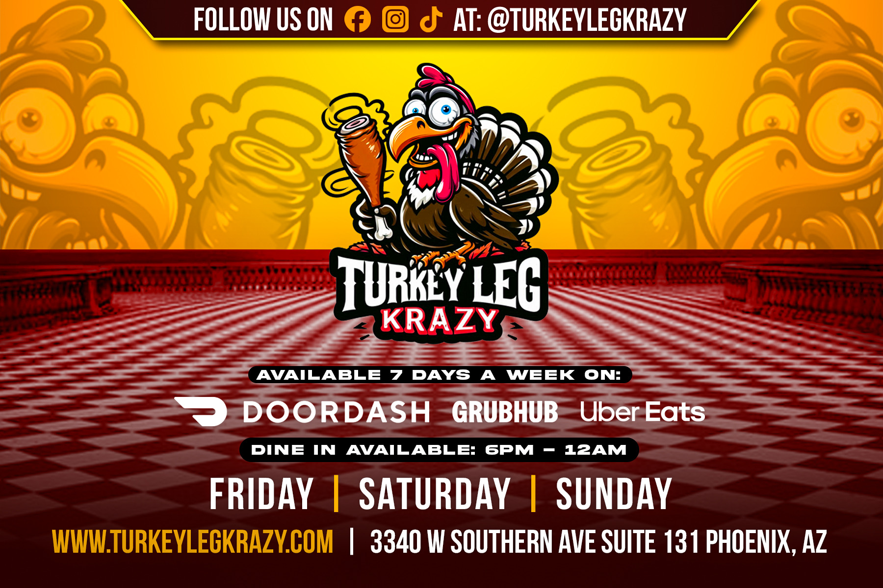 Turkey Leg Krazy Delivery Partner